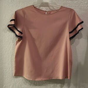 Pink blouse